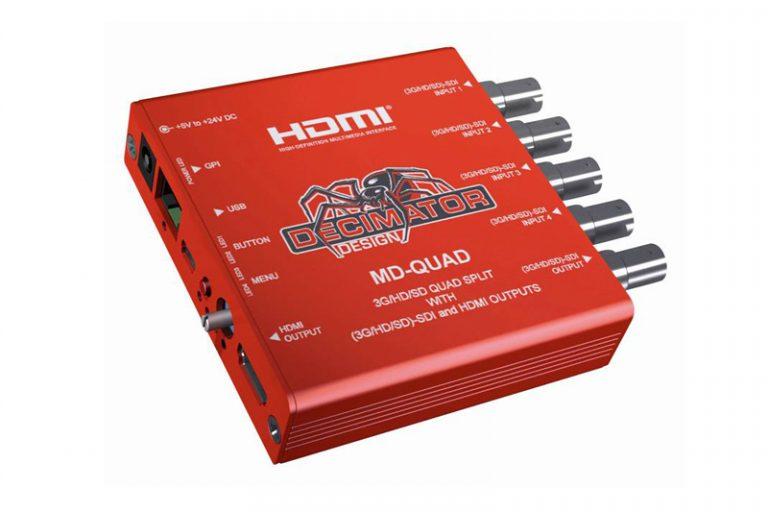 REDBYTE DECIMATOR MDQUAD (QUAD SPLITTER) Imagecraft Productions