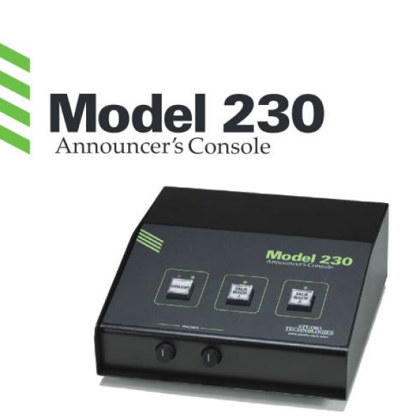 Model 230 Announcer's Console