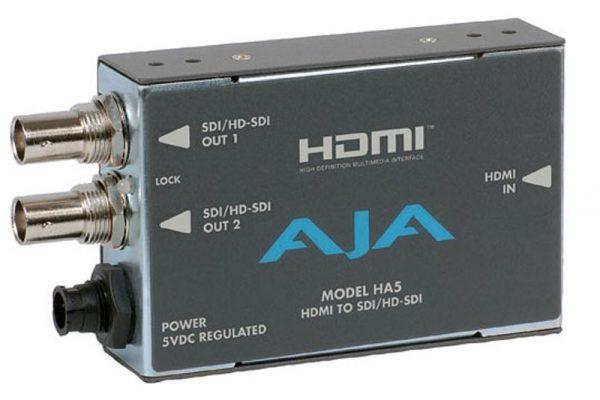 AJA-HA5 (HDMI TO SDI)