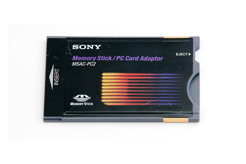 SONY MEMORY STICK/PC CARD ADAPTER MSAC-PC2 - Imagecraft Productions